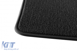 Originale Textil-Fußmatten geeignet für Mercedes-Benz E-Klasse W213, S213 2016-2022, Set aus 4 Stück, schwarz-image-6250364