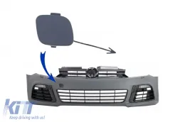image-0-Osłona haka holowniczego tylko dla VW Golf VI 6 2008-2013 Zderzak przedni R20 Wygląd