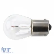 Osram-Birne BA15S 21W 12V mit Metallbasis weiß geeignet für Rücklichter und Blinker-image-6192962