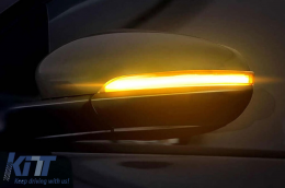 Osram chrom LED dynamische Blinker geeignet für Spiegel an VW Golf 6 2008-2013, Touran 2010-2015-image-6238314