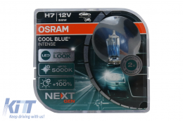 OSRAM COOL BLUE INTENSE NEXT GEN H7 Halogen Headlamp 64210CBN-HCB 12V Hard core box (2 Units) - 64210CBN-HCB