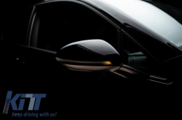 Osram Dynamic Full LED Mirror Indicators LEDriving suitable for VW Golf 7 & 7.5 (08/2012-) VW Touran II (05/2015-) Lamando (2014 -2019) White Edition-image-6045403