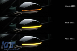 Osram Dynamic LED Clignotants pour Audi A4 S4 RS4 B9 A5 S5 RS5 F5 Noir-image-6070454
