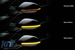 Osram Dynamic LED Espejo LEDriving para Audi A4 S4 RS4 B9 A5 S5 RS5 F5 Negro-image-6070454