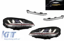 image-27-Osram Full LED Fari per VW Golf 7 VII 12-17 Indicatori Dynamic Mirror Rosso GTI