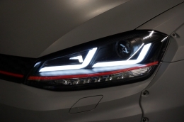 Osram Full LED Fari per VW Golf 7 VII 2012-2017 Rosso GTI Upgrade per alogeno-image-6028679