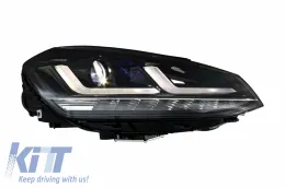Osram Full LED fényszóró LEDriving VW Golf 7 VII (2012-2017) fekete, Xenon és Halogén DRL autókhoz-image-6034660
