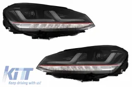 Osram Full LED fényszóró VW Golf 7 VII 12-17 Red GTI stílus Xenon&Halogén helyett-image-6034588