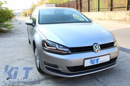 Osram Full LED Headlights LEDriving suitable for VW Golf 7 VII (2012-2017) Chrome Upgrade only for Halogen-image-6040709