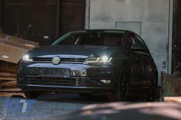 Osram Full LED Headlights LEDriving suitable for VW Golf 7.5 Facelift (2017-2020) GTI Look upgrade for Halogen with Dynamic Sequential Turning Lights-image-6094110