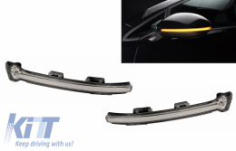 Osram Full LED Headlights with Dynamic Mirror Indicators suitable for or VW Golf 7 VII (2012-2017) Red GTI Upgrade Xenon&Halogen-image-6045575