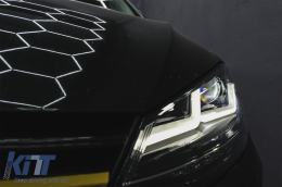 Osram Full LED Фарове LEDriving подходящи за VW Golf 7 VII (2012-2017) Черен Upgrade за Халоген-image-6089239