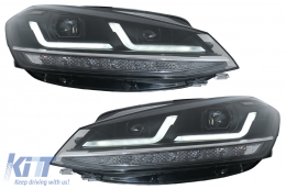image-16-Osram Full LED Фарове LEDriving подходящи за VW Golf 7.5 Facelift (2017-2020) Надстройка за Халоген с Динамичен последователни Въртящи се светлини