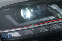Osram Full LED Фарове LEDriving подходящи за VW Golf 7.5 Facelift (2017-2020) TFSI Look ъпгрейд за Халоген с Динамичен последователни Въртящи се светлини-image-6075266