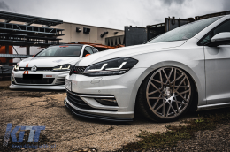 Osram Full LED Фарове LEDriving подходящи за VW Golf 7.5 Facelift (2017-2020) TFSI Look ъпгрейд за Халоген с Динамичен последователни Въртящи се светлини-image-6075286