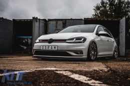 Osram Full LED Фарове LEDriving подходящи за VW Golf 7.5 Facelift (2017-2020) TFSI Look ъпгрейд за Халоген с Динамичен последователни Въртящи се светлини-image-6075287