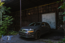 Osram Full LED Фарове LEDriving подходящи за VW Golf 7.5 Facelift (2017-2020) TFSI Look ъпгрейд за Халоген с Динамичен последователни Въртящи се светлини-image-6094111