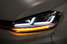Osram Full LED Scheinwerfer für VW Golf 7 VII 12-17 rot GTI Upgrade für Halogen-image-6028680