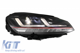 Osram Full LED Scheinwerfer für VW Golf 7 VII 12-17 rot GTI Upgrade für Halogen-image-6034603