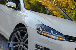 Osram Динамичен Full LED Огледало Indicators LEDriving подходящи за VW Golf 7 & 7.5 (08/2012-) VW Touran II (05/2015-) Lamando (2014 -2019) Бяло издание-image-6099677