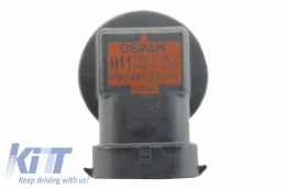OSRAM H11 Halogen Első lámpa villanykörte 64211 12V karton doboz (1 darab)-image-6031269