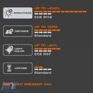 Osram H4 Night Breaker Laser 200 Nächste Generation 200% mehr HELLIGKEIT 2 Stück-image-6203861