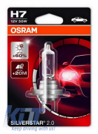 image-66-OSRAM halogén fényszóró izzó SILVERSTAR 2.0 64210SV2 H7 12V 55W blister (1 db)