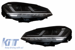Osram LED Scheinwerfer für Golf 7 VII 12-17 LED Flowing Chrome Xenon Halogen-image-6034542