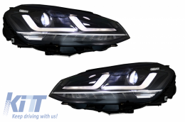 Osram LED Scheinwerfer für Golf 7 VII 12-17 LED Flowing Chrome Xenon Halogen-image-6034546