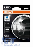 OSRAM LEDriving 2x LED Bulb Retrofit Ice Blue W5W 12V 6800K 2850BL-02B Interior - 2850BL-02B