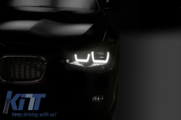 Osram LEDriving Full LED Faros para BMW 1 Serie F20 F21 06.2011-03.2015 Cromo-image-6089748