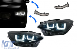 image-8-Osram LEDriving Full LED Headlights suitable for BMW 1 Series F20 F21 (06.2011-03.2015) with Osram Full LEDriving Mirror Indicators Dynamic Sequential Turning Lights