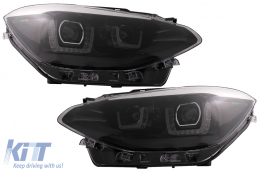 Osram LEDriving Full LED Headlights suitable for BMW 1 Series F20 F21 (06.2011-03.2015) Chrome - LEDHL108-CM
