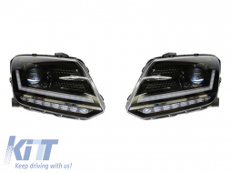 image-65-Osram LEDriving Full LED Фарове , подходящи за VW Amarok (2010-нагоре) Динамичен последователни Въртящи се светлини Черен