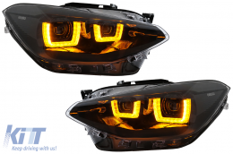 Osram LEDriving Full LED Фарове подходящи за BMW 1 Series F20 F21 (06.2011-03.2015) Черен-image-6067245