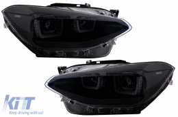 Osram LEDriving Full LED Фарове , подходящи за BMW 1 Series F20 F21 (06.2011-03.2015) с Osram Full LED индикатори за огледала за шофиране Динамичен Sequential Въртящи се светлини-image-6068067