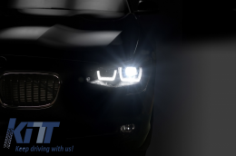 Osram LEDriving Full LED Фарове , подходящи за BMW 1 Series F20 F21 (06.2011-03.2015) с Osram Full LED индикатори за огледала за шофиране Динамичен Sequential Въртящи се светлини-image-6065838