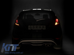 OSRAM LEDriving Задни светлини Full LED подходящи за Ford Fiesta MK7.5 Facelift (2013-2017) Динамичен Sequential Въртящи се светлини Черен Edition-image-6053824