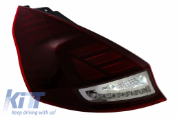 OSRAM LEDriving Задни светлини Full LED подходящи за Ford Fiesta MK7.5 Facelift (2013-2017) Динамичен Sequential Въртящи се светлини Черен Edition-image-6055937