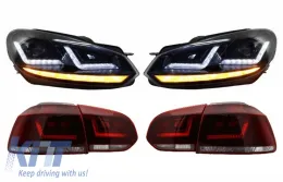 image-27-OSRAM LEDriving LED stražnja svjetla s Prednja svijetla za nadogradnju Xenon prikladna za VW Golf 6 VI (2008-2012) Dynamic Sequential Turning Light