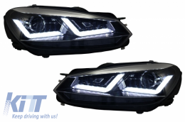 OSRAM LEDriving LED TailLight with Xenon Upgrade Headlights suitable for VW Golf 6 VI (2008-2012) Dynamic Sequential Turning Light-image-6062449