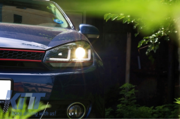 OSRAM LEDriving LED TailLight with Xenon Upgrade Headlights suitable for VW Golf 6 VI (2008-2012) Dynamic Sequential Turning Light-image-6062470