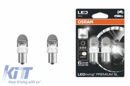 OSRAM LEDriving STANDARD P21W 3W 6000K - 7458CW-02B