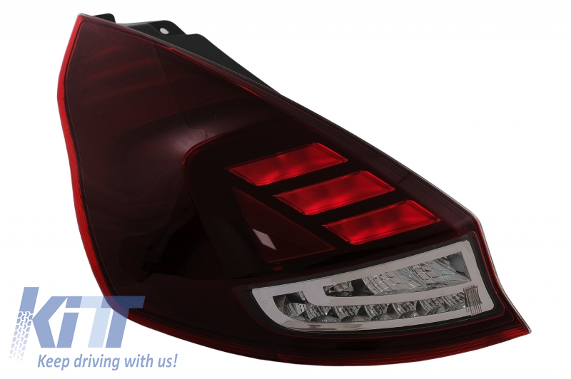 Ford Fiesta Mk7 Hatchback 9/2012-> Rear Number Plate Lights Lamps 1 Pair