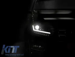 Osram LEDriving teljes LED fényszóró VW Amarok (2010-) modellekhez, dinamikus irányjelzővel, fekete-image-6053672