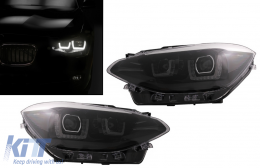 Osram LEDriving teljes LED fényszórók BMW 1 F20 F21 (06.2011-03.2015) modellekhez, króm-image-6089754