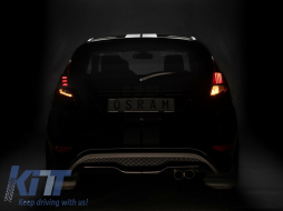 
OSRAM LEDriving teljes LED Hátsó lámpa Ford Fiesta MK7.5 Facelift (2013-2017) modellekhez, futófényes Irányjelzőkkel, fekete-image-6053824