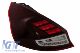 
OSRAM LEDriving teljes LED Hátsó lámpa Ford Fiesta MK7.5 Facelift (2013-2017) modellekhez, futófényes Irányjelzőkkel, fekete-image-6055938