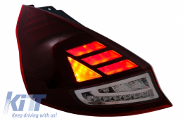 
OSRAM LEDriving teljes LED Hátsó lámpa Ford Fiesta MK7.5 Facelift (2013-2017) modellekhez, futófényes Irányjelzőkkel, fekete-image-6055939