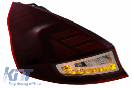 
OSRAM LEDriving teljes LED Hátsó lámpa Ford Fiesta MK7.5 Facelift (2013-2017) modellekhez, futófényes Irányjelzőkkel, fekete-image-6055941
